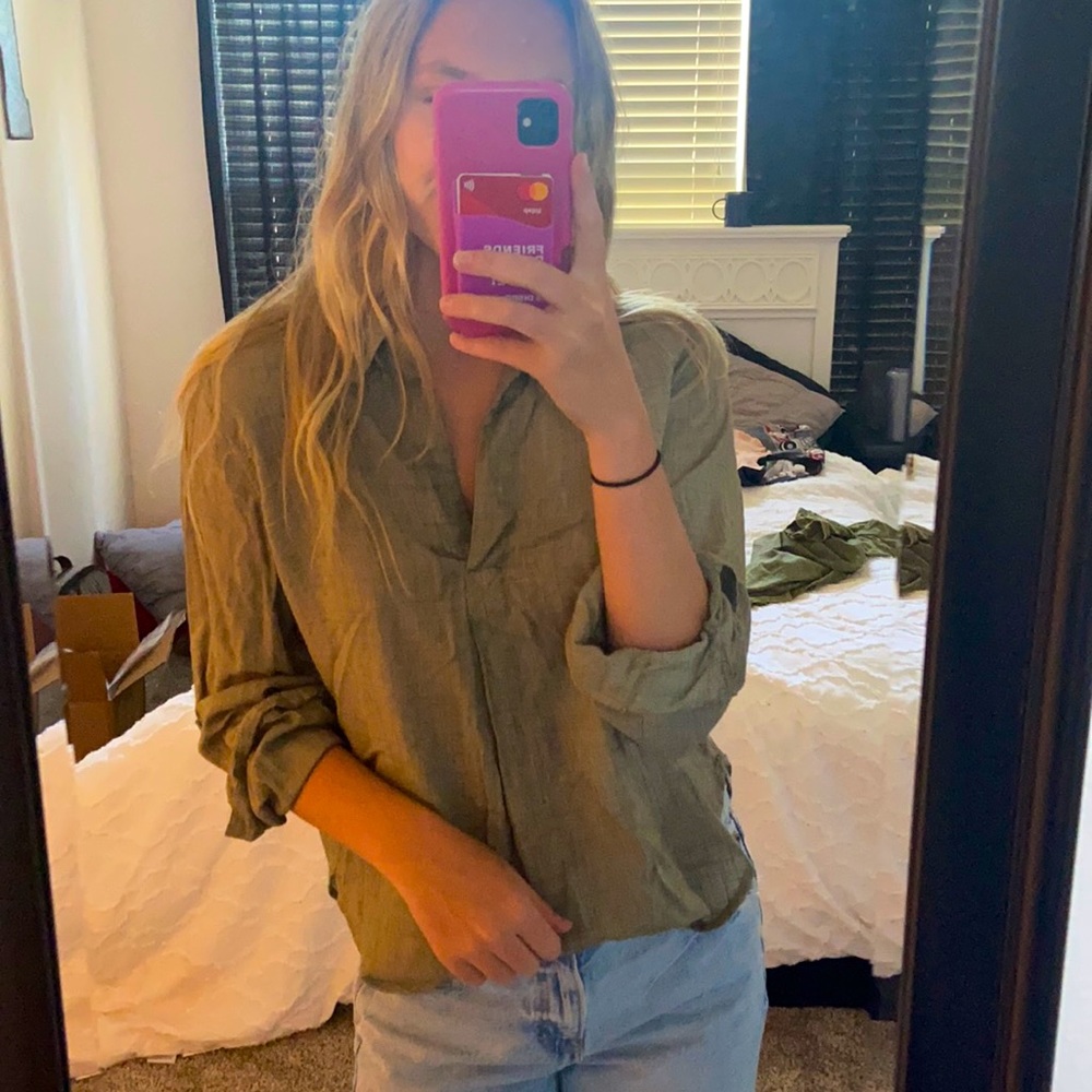 3/4 sleeve blouse
